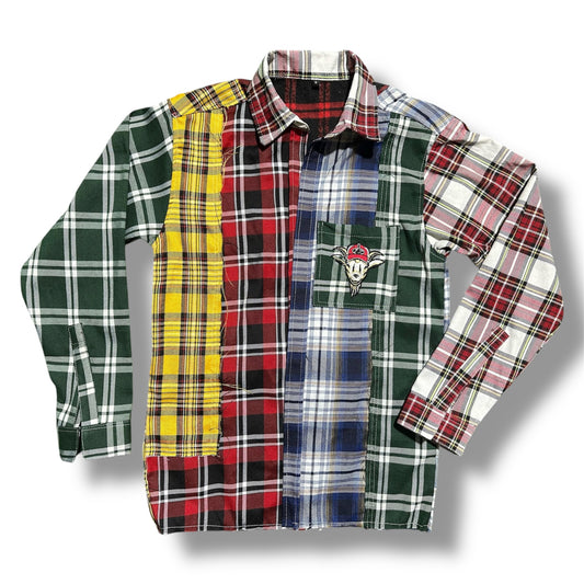 Multicolor Button Up